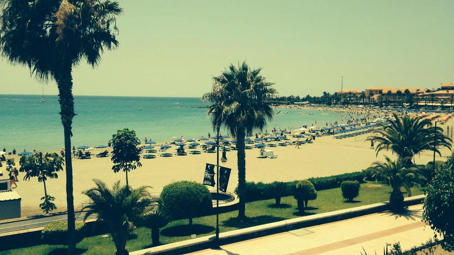 Los Cristianos Beach Spain